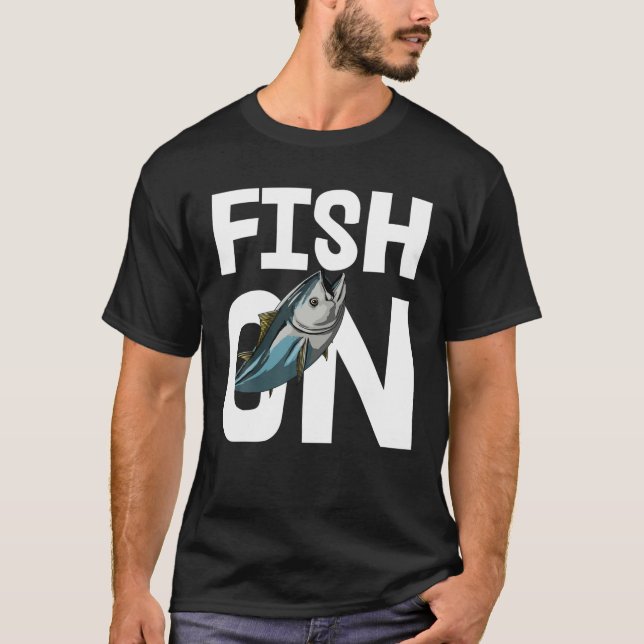 Peixes de atum em T Mulheres Camisetas de peixes d (Frente)