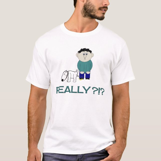 Peixes De Cachorro Na Camisa Engraçada De Cara De  (Frente)