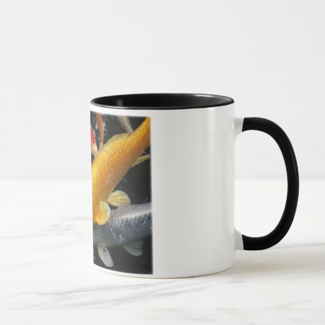 Peixes de Koi da caneca da natureza (Direita)