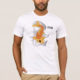 Peixes de Koi do dragão de água, t-shirt