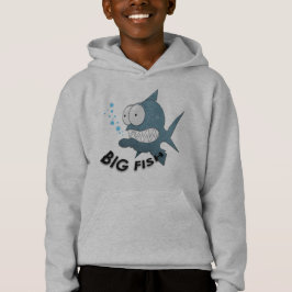 Peixes Grandes - Hoodie Pullover Infantil