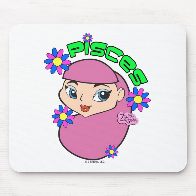 Peixes Mousepad (Frente)