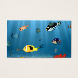 Peixes no oceano