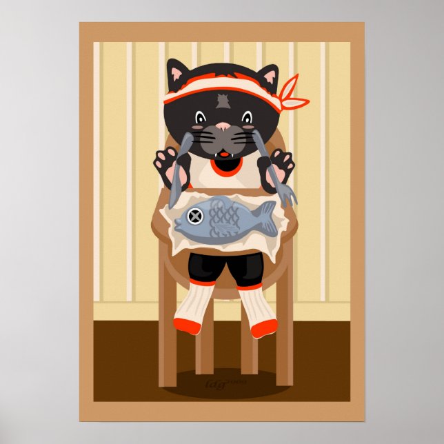 Peixes para Poster de Janto (Frente)