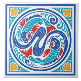 Peixes Peixes Azulejos Cerâmicos
