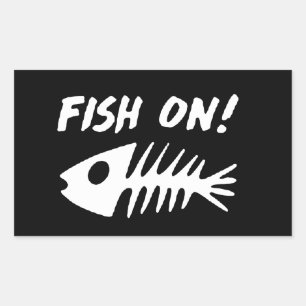 peixes sobre! etiquetas