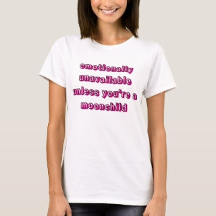 Peixes T-Shirt - Moonchild Emocionalmente Indispon