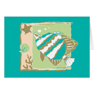 Peixes tropicais do ~ do CARTÃO