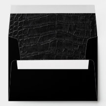 Pele de couro crocodilo de crocodilo preto Faux