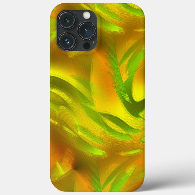 Pele de laranja verde digital com textura grossa a (Verso)