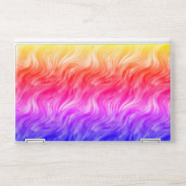 Pele do Laptop Wispy Rainbow HP