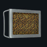 Pele-Impressão com pelo-leopardo<br><div class="desc">Esta fivela de cinto de tendência apresenta um padrão de impressão leopardo esboçado com manchas negras de animais sobre um fundo de pelagem amarelo-alaranjado e ouro. Traga o gato selvagem em você com este design felino legal. É o ousado perfeito, original em busca de amantes de os animais. Verifique se...</div>