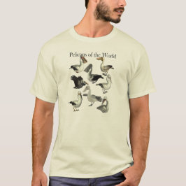 Pelicanos da camisa do mundo