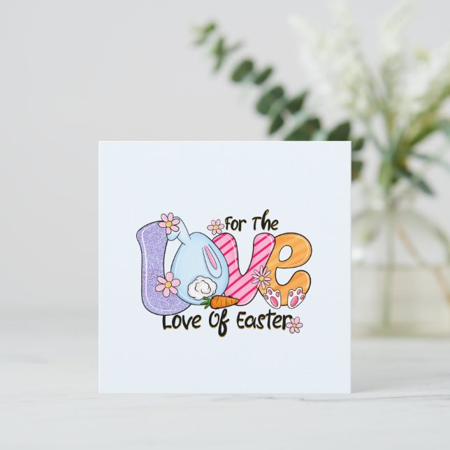 Pelo amor da Páscoa (Em pé/Frente)