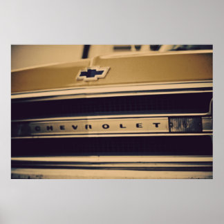 Pelo amor de um poster de chevy