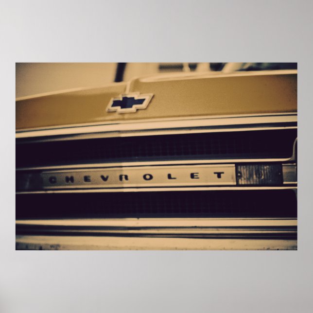 Pelo amor de um poster de chevy (Frente)