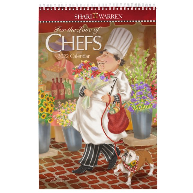 Pelo amor do calendário CHEFS 2022 (Capa)