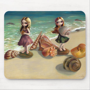 "Pelo beira-mar" Mousepad
