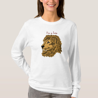 Pelo eu sou uma camisa do leão de Leo