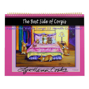 Pembroke Welsh Corgi Calendário O Melhor Corgis L