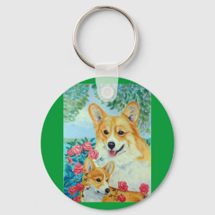 Pembroke Welsh Corgi Chaveiro