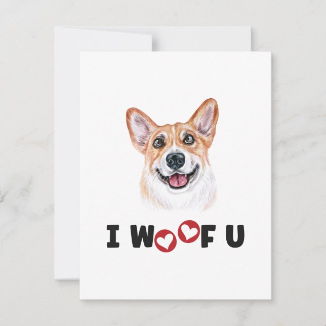 Pembroke Welsh Corgi Dog I Wown (Frente)