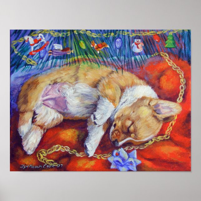 Pembroke Welsh Corgi Impressão (Frente)