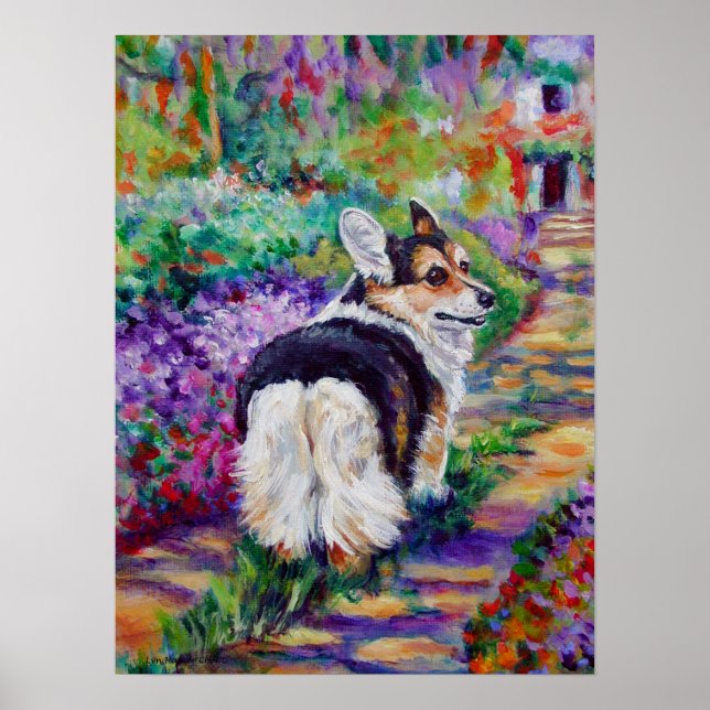 Pembroke Welsh Corgi Impressão (Frente)