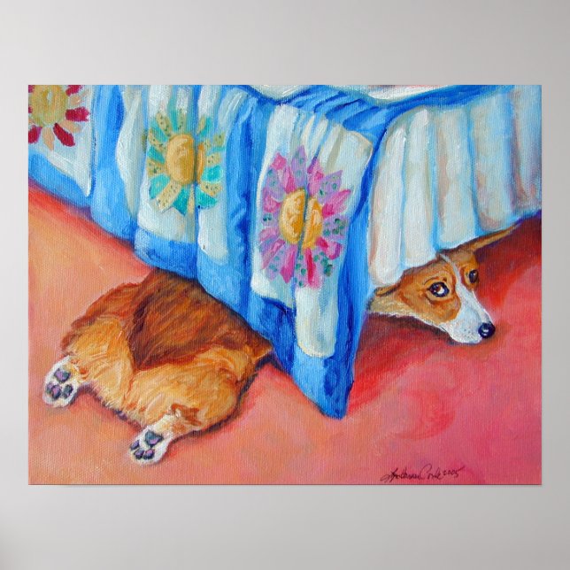 Pembroke Welsh Corgi Poster IMPRESSÃO (Frente)