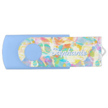 Abstrato de Pastel Amarelo Daffodil