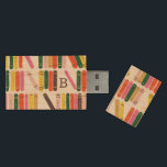 Pen Drive Bookworm<br><div class="desc">Abstrato e padrão de prateleira repetitiva colorida desenhados por Shelby Allison.</div>