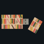 Pen Drive Bookworm<br><div class="desc">Abstrato e padrão de prateleira repetitiva colorida desenhados por Shelby Allison.</div>