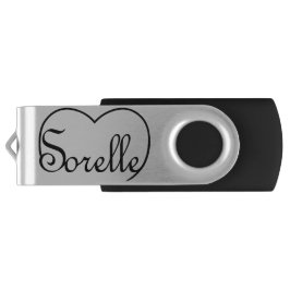 Pen Drive Coração das Irmãs Italianas