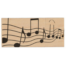 HAMbWG - Unidade Flash USB - Notas musicais