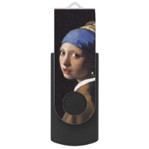 Menina com um brinco da pérola por Johannes