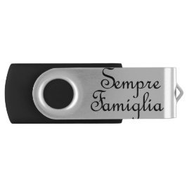 Pen Drive Sempre Famiglia - Italiano - Família Sempre