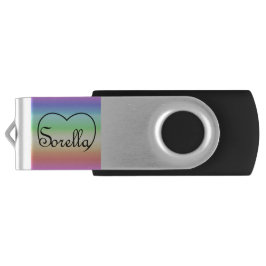 Pen Drive Sorella Italiana Irmã Irmã Arco-Íris