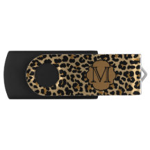 Unidade de polegar USB Flash de Impressão Leopard
