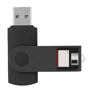 Pen Drive Unidade Flash USB de disquete vermelho