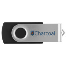 Vara de USB do carvão vegetal
