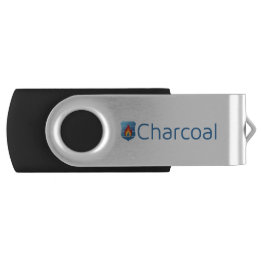 Pen Drive Vara de USB do carvão vegetal