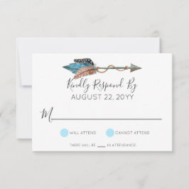 Penas de madeira de turquesa russa Sentem-se RSVP 