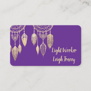 Penas Douradas, Dreamcatcher, Cartões de visitas R