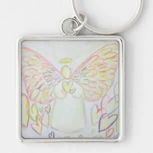 Pendente Personalizado do Chaveiro do Anjo de Cora