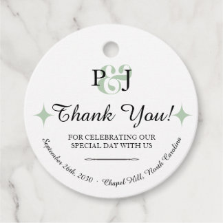 PENÉLOPE 01 A - Etiqueta de Favors de Casamento