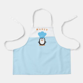 Penguin Apron Personalizado