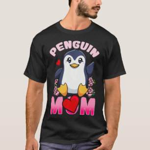 Penguin Mãe Pinguins Engraçado Presente Pullover