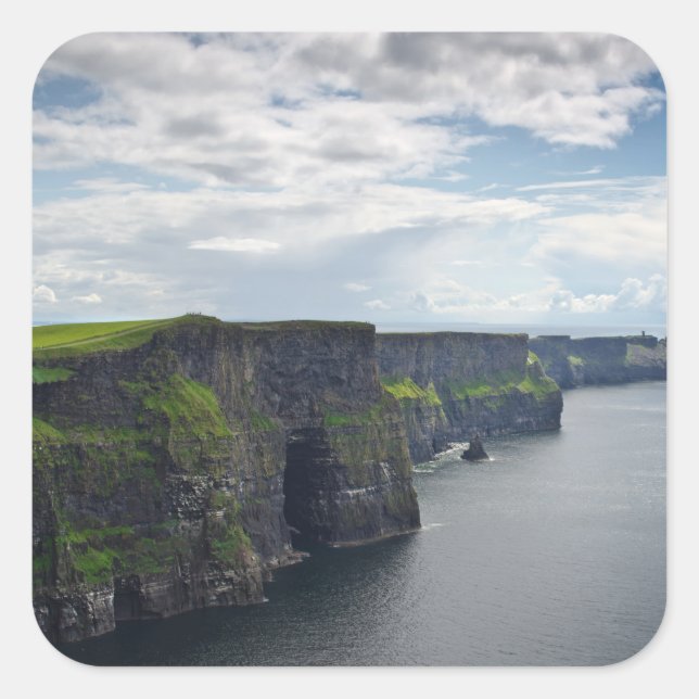 Penhascos de Moher na etiqueta de Ireland (Frente)