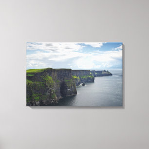Penhascos de Moher no impressão das canvas de