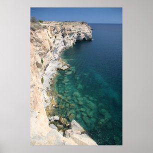 Penhascos - ponto sul de Malta 1 poster